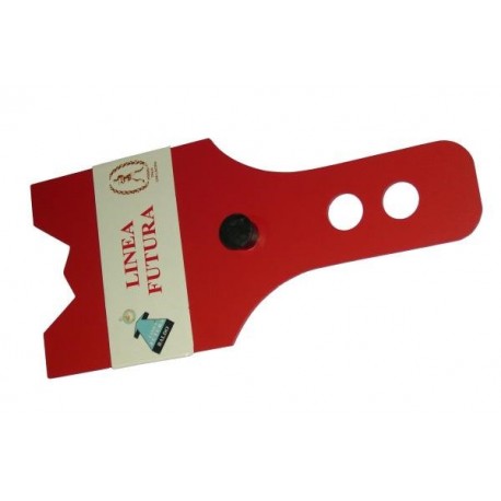 Sodniški loparček z luknjami za natančno izbijanje