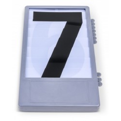 Tabellone punti rosso e nero con leve